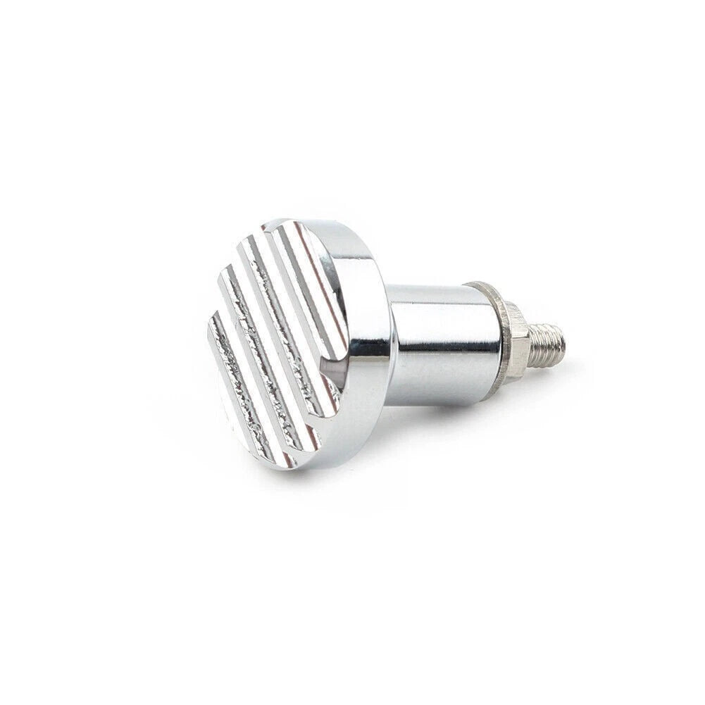 Fluted Carburetor Choke Knob for Scrambler Thruxton 900 T100 (2008–2015) Chrome