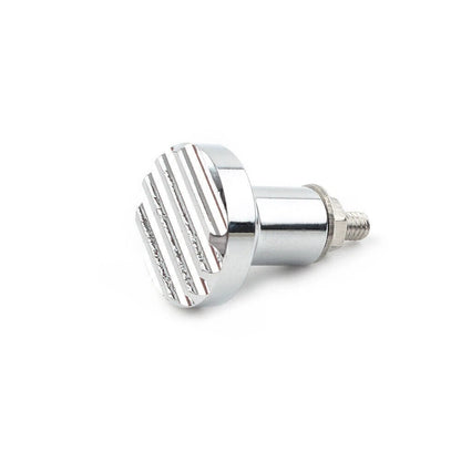 Fluted Carburetor Choke Knob for Scrambler Thruxton 900 T100 (2008–2015) Chrome