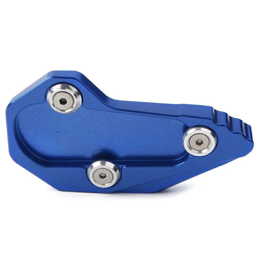 1pc Kickstand Side Stand Enlarger Plate For BMW R1200RS 1200R 2015 2016 Blue
