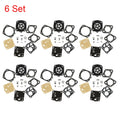 Set of 6 Carburetor Kits for Tillotson RK-23HS RK-17HS Homelite Stihl 051 Echo CS60