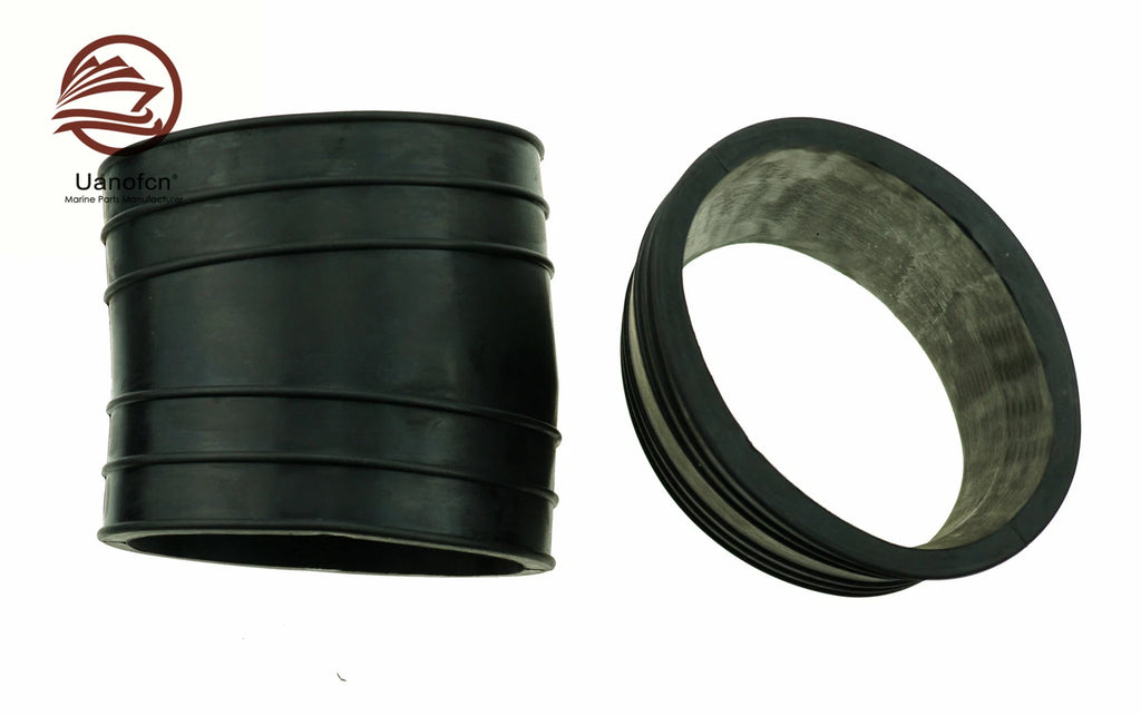 2X 4 Inch Exhaust Bellows for Mercruiser (32-14358001, 32-14358T)