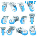 Set of 4 Swivel Caster Polyurethane Wheels for LABLT (12x2")