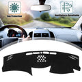 Dashboard Cover Black Non Slip Polyester for Lexus GS (2006–2011)