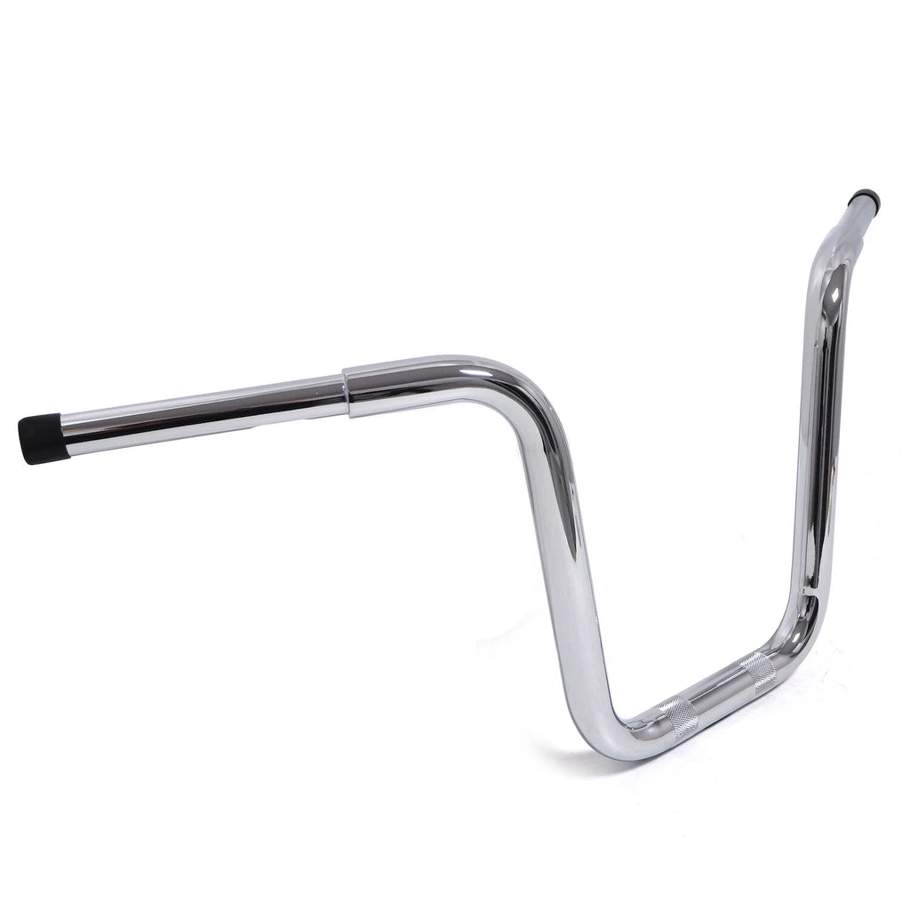 10" Chrome Fat Mini Ape Handlebar for Harley Road King (2014–Present)