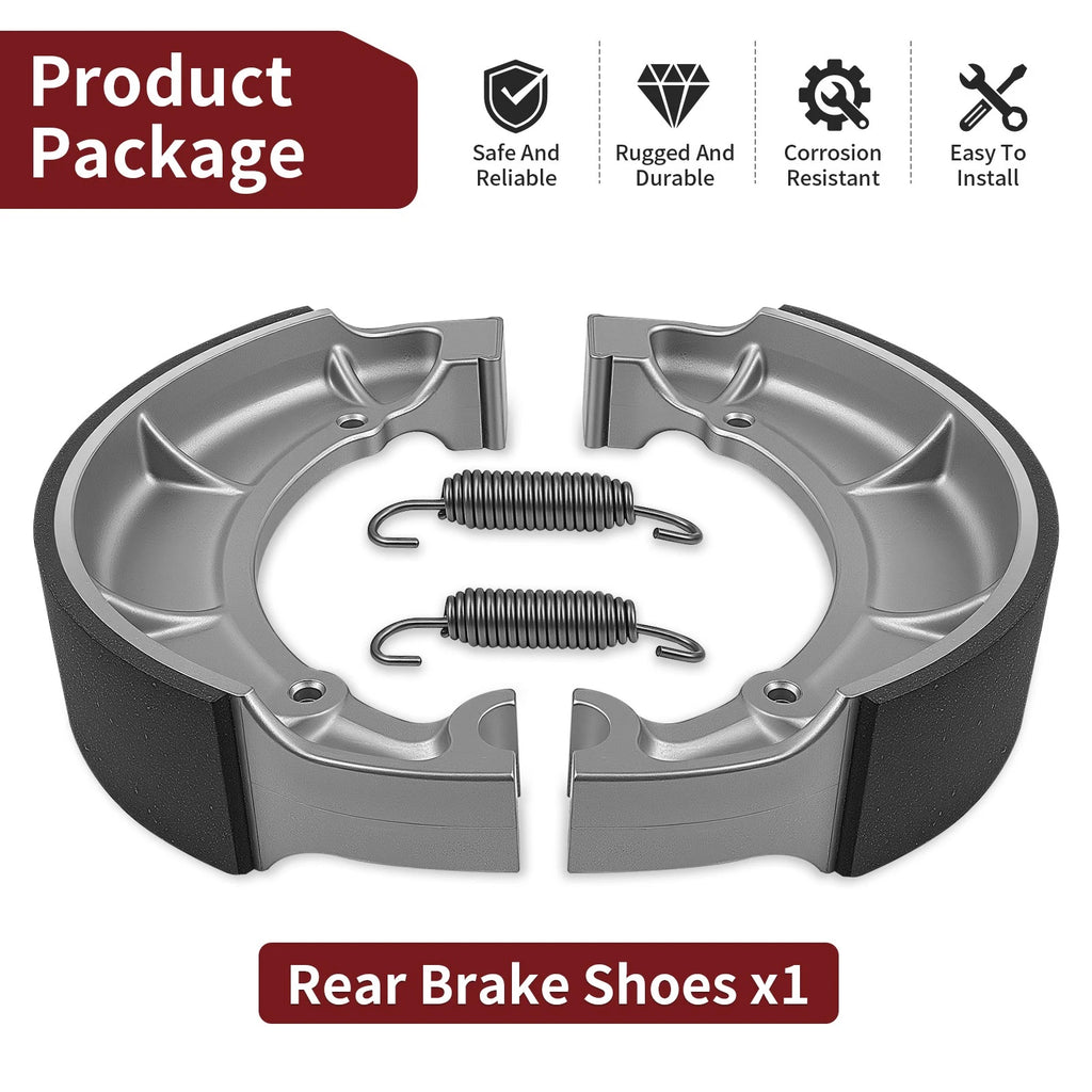 Rear Brake Shoe Kit 3DR-W253E-00-00 for Yamaha V Star 650 XVS650 A (1998–2016)