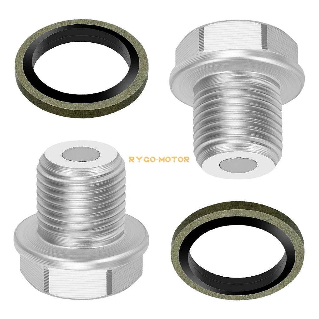 2X Oil Drain Plug Gasket for Suzuki GSXR GSXS 750 1000 Hayabusa Bandit Boulevard