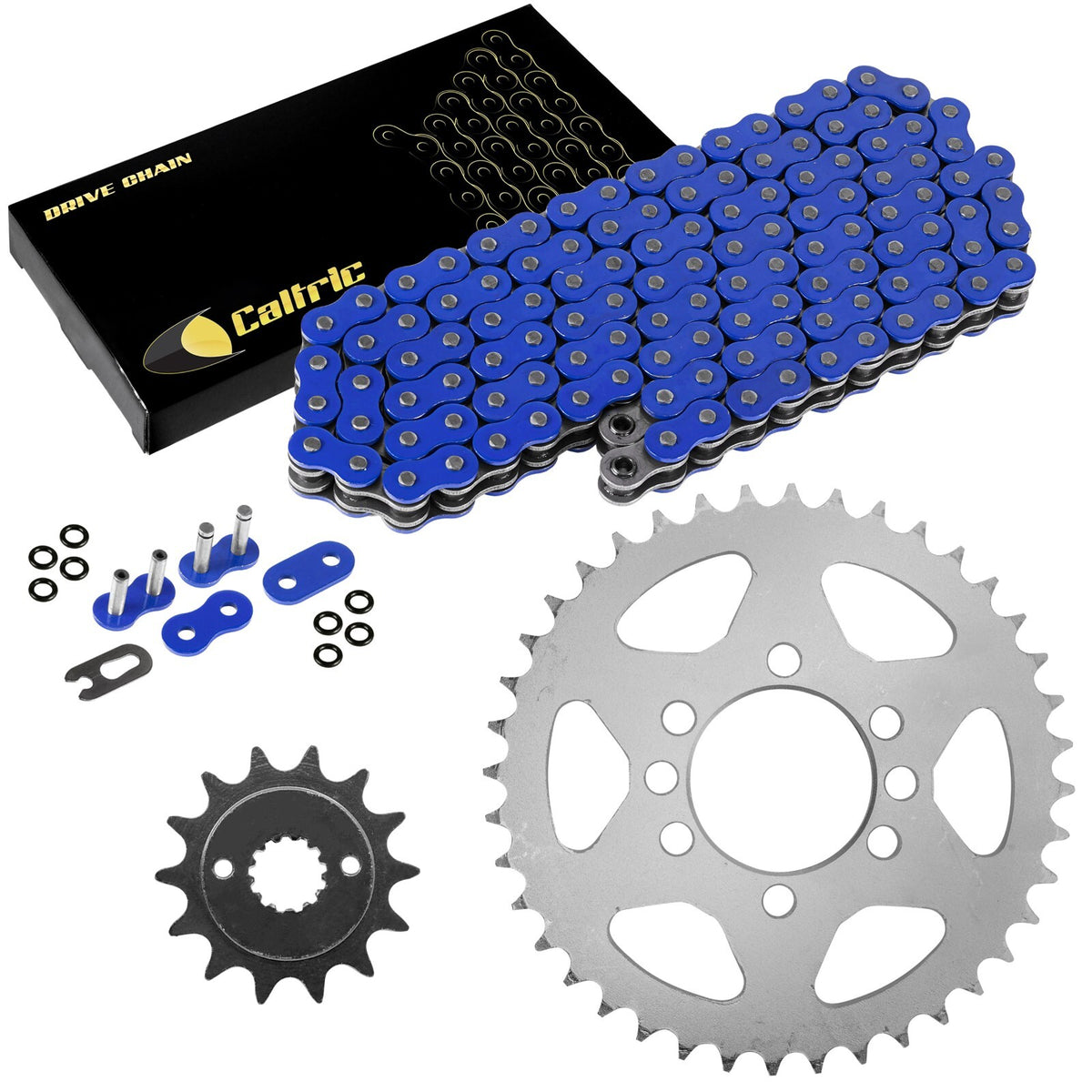 Drive Chain and Sprocket Kit Replacement for Suzuki LT-Z400 Quadsport (2003–2008)