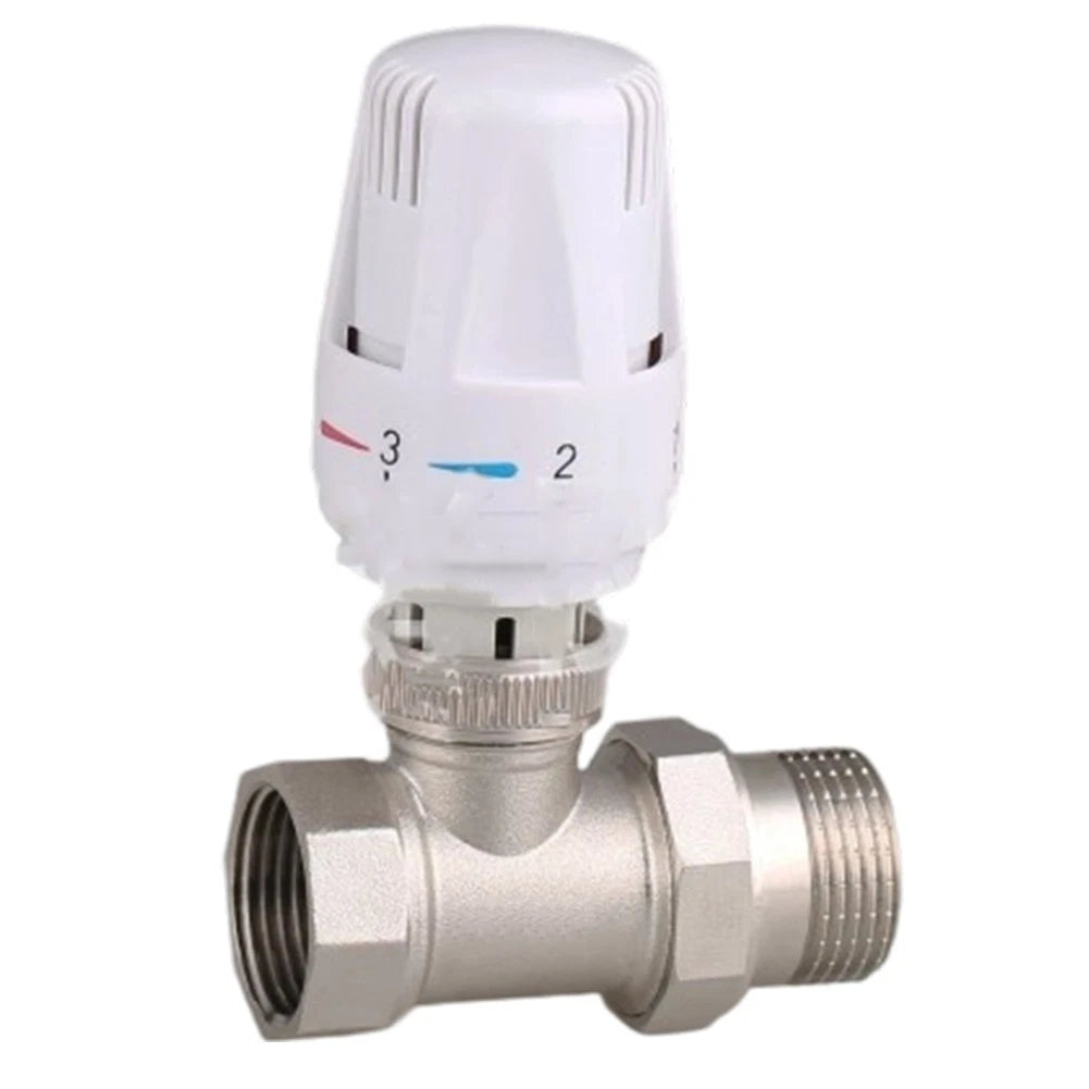 12 Thermostatic Radiator Valves DN15 for Precise Temperature Regulation