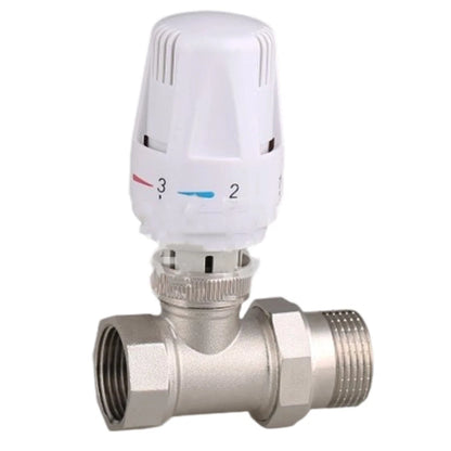 12 Thermostatic Radiator Valves DN15 for Precise Temperature Regulation