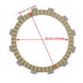 Clutch Friction Plate Kit for Kawasaki ZX900 Ninja 900 (1984–1986) 13088-1013