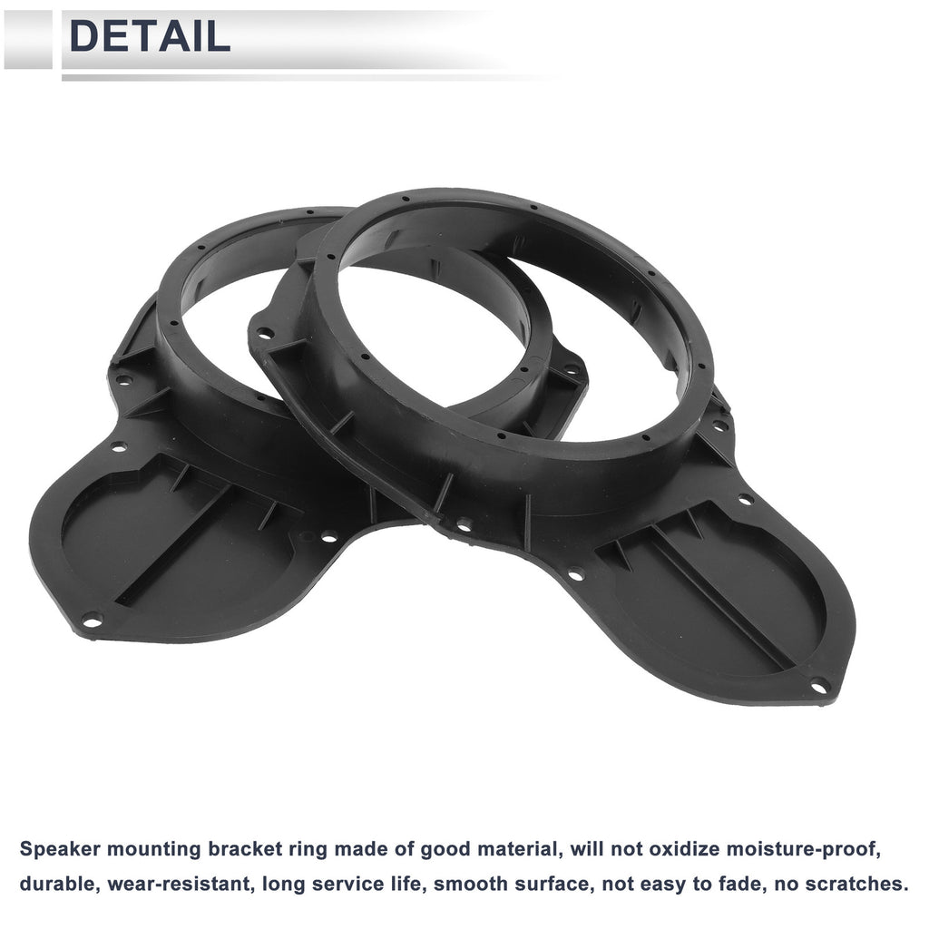 Tweeter Speaker Spacer Adapter for Volkswagen 6.5 Inch Pair (2) (2010–2018)