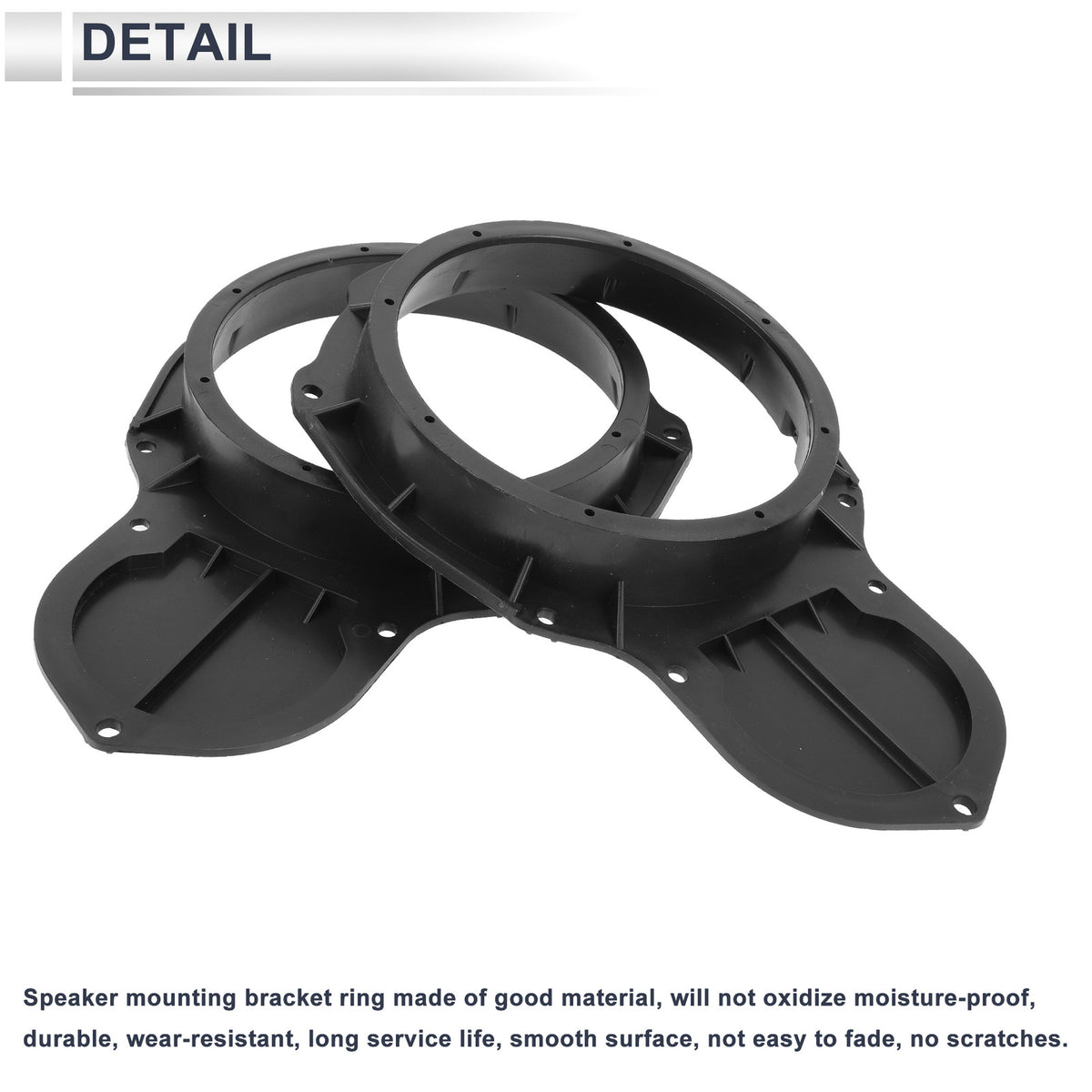 Tweeter Speaker Spacer Adapter for Volkswagen 6.5 Inch Pair (2) (2010–2018)