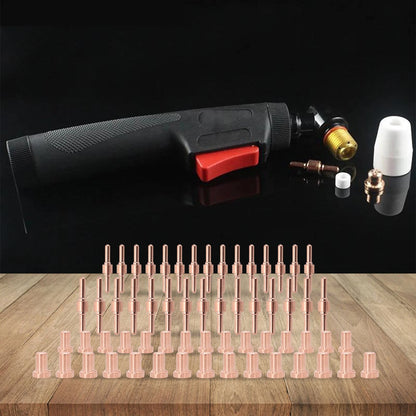 60pcs Electrode Tip Consumables for PT31 Air Plasma Cutter