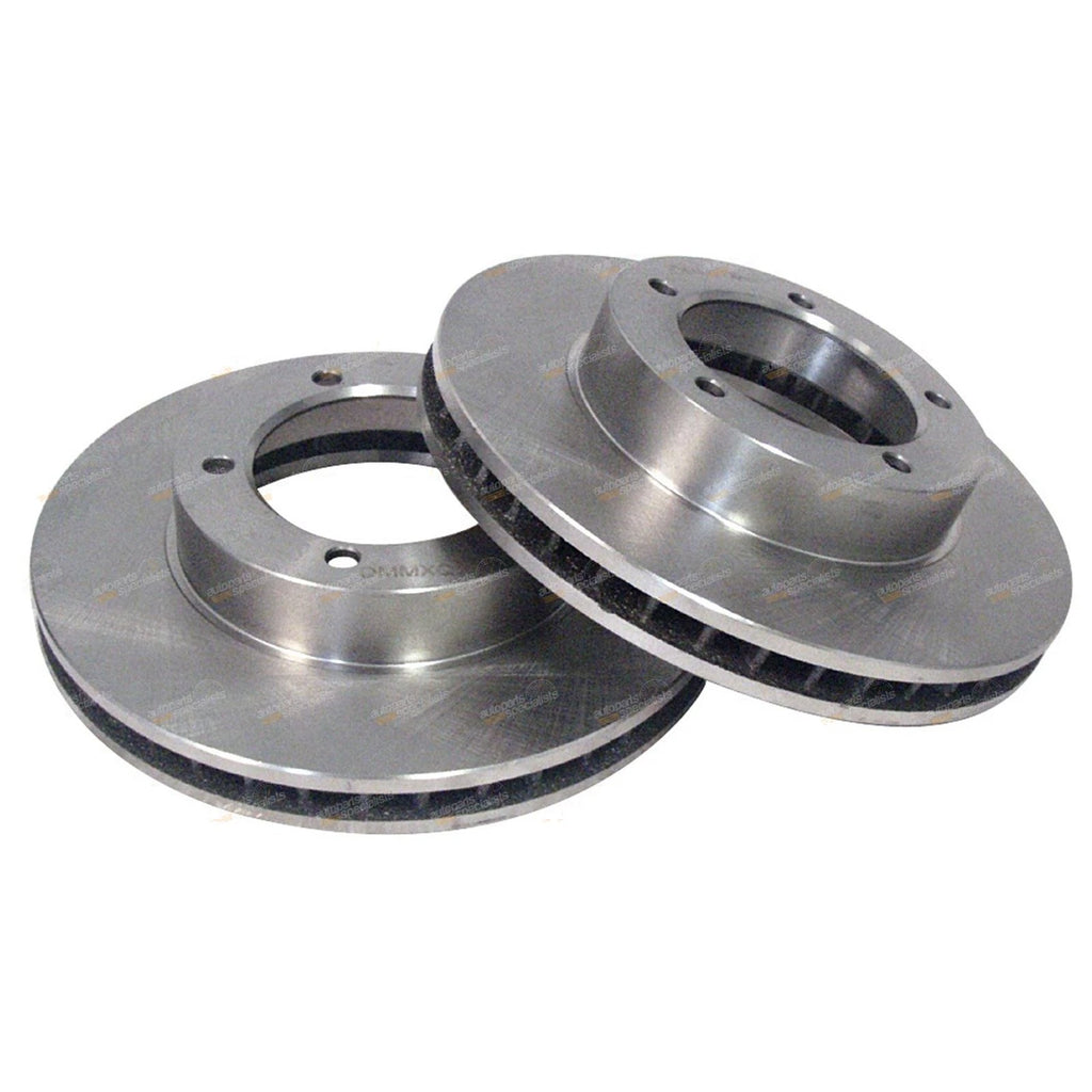 2 Front Disc Brake Rotors for Subaru XV GP7 (2012–2017)