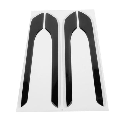 4Pcs Door Handle Sticker Anti-Scratch Luminous for Tesla Model S (2012–2023)