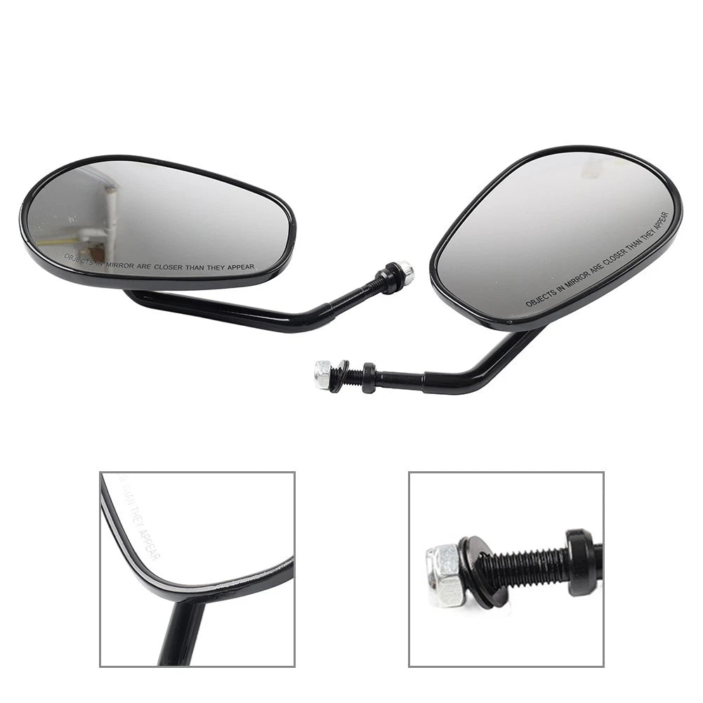 2X Rear View Side Mirrors for Harley-Davidson Sportster XL 1200 883