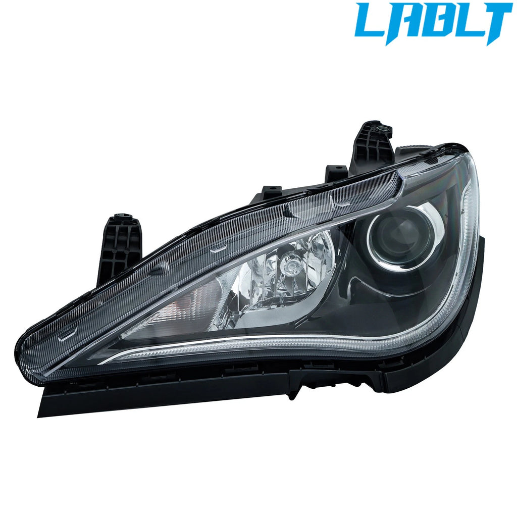 Left Headlight HID with LED DRL Black Trim for Chrysler Pacifica (2017–2020)