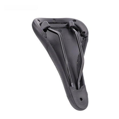 Mountain Bike Seat for Long Rides (Steel Rail Support, Contoured Design)