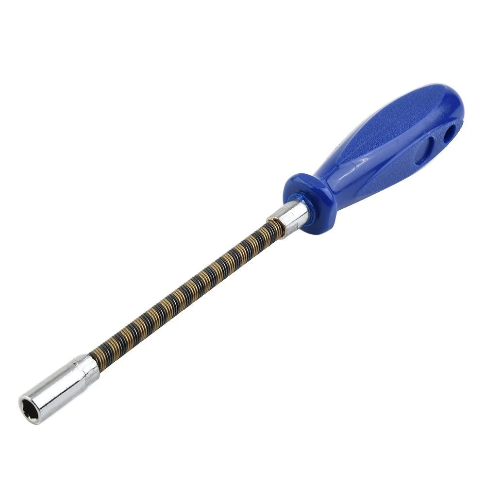 7mm Hexagon Bendable Socket Screwdriver for Fastening Screws