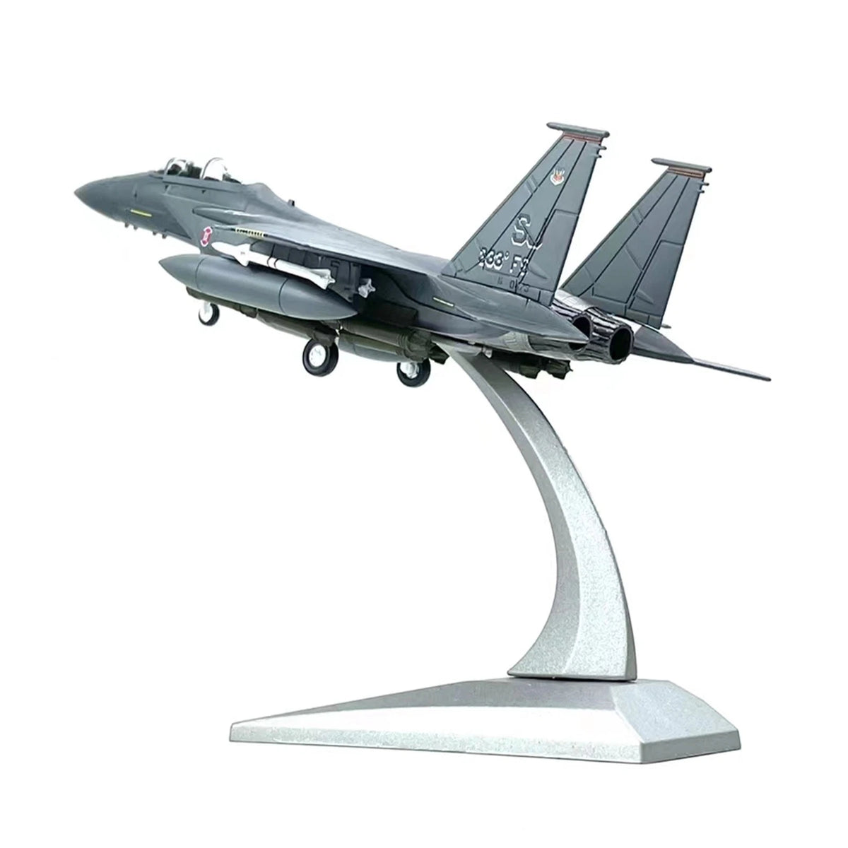 1:100 F-15E Strike Eagle Alloy + ABS Aircraft Model