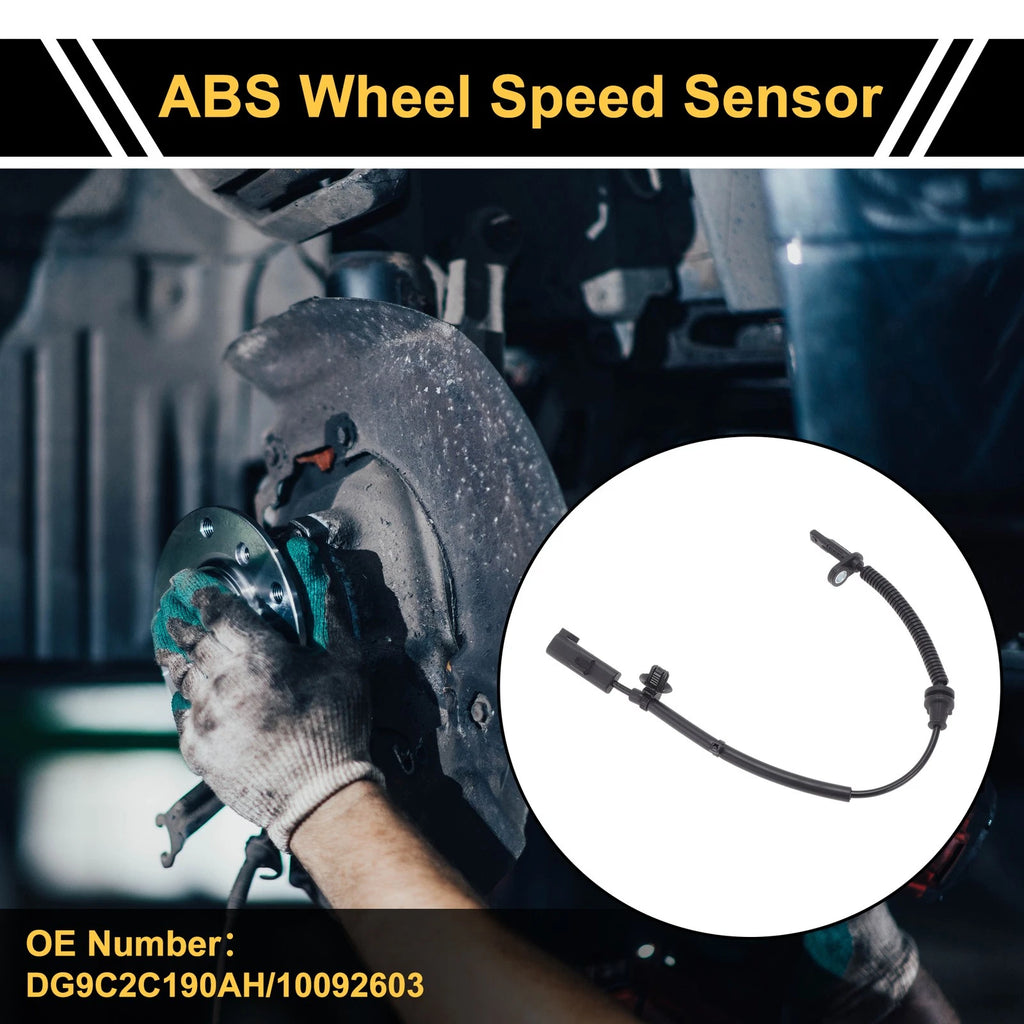 ABS Wheel Speed Sensor No.DG9C2C190AH for Ford Edge (2015) 1Pc Left/Right Rear