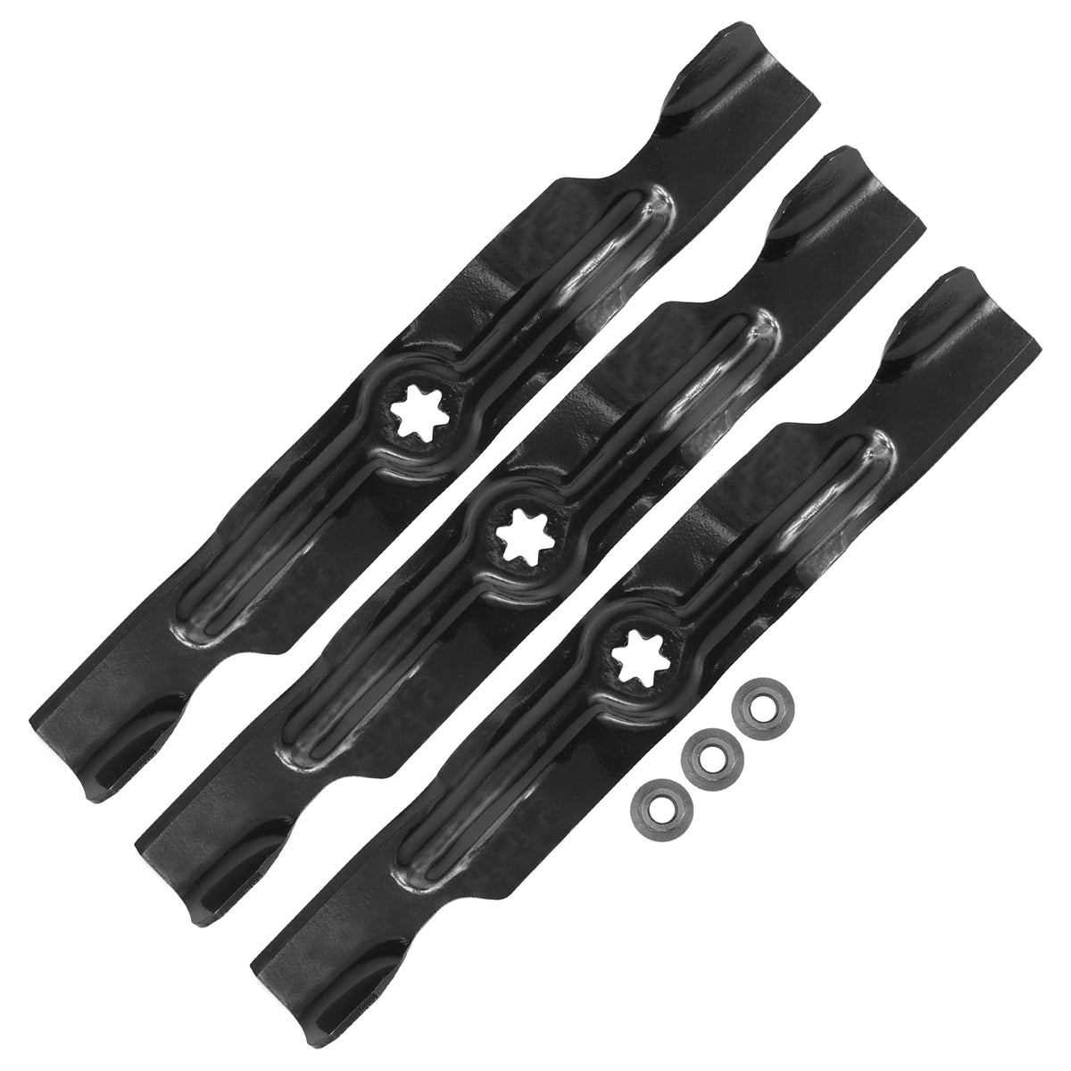50 in Deck Blade and Nut Kit Replacement for Toro LX500 SL500 (2006–2009)