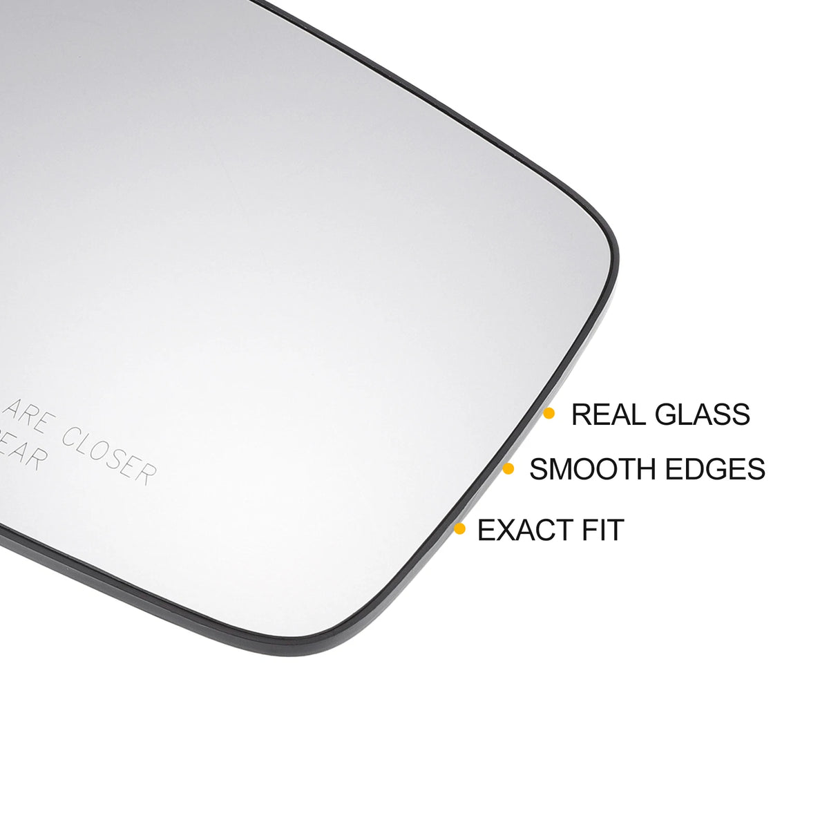Pair Mirror Glass w/ Back Heated for Dodge Ram 1500 (2019–2023)
