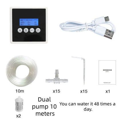 Dual Pump Automatic Watering System for Indoor Irrigation