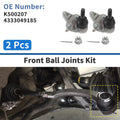 Front Lower Ball Joints Replacement Set for Toyota Prius (2010–2015)