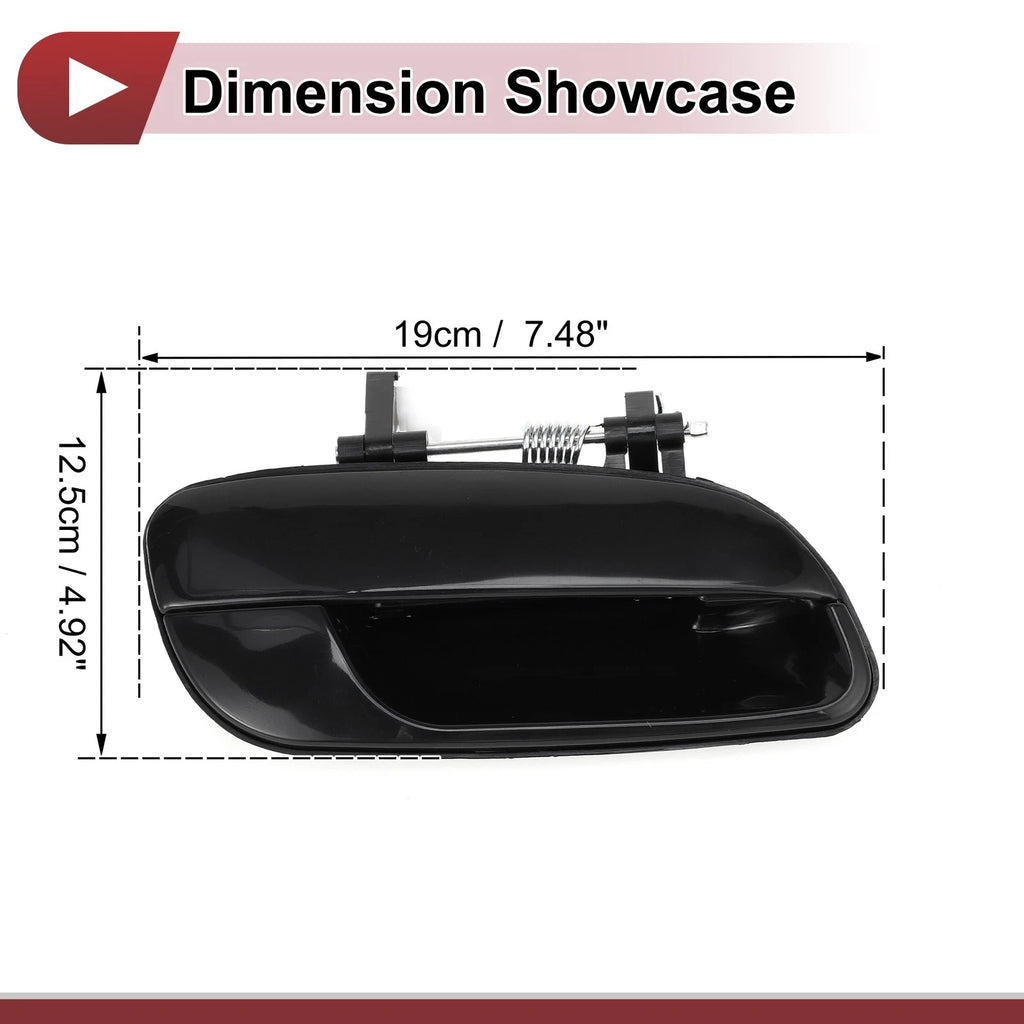 Car Exterior Door Handle Replacement for Hyundai Elantra Rear Right (2007–2018)
