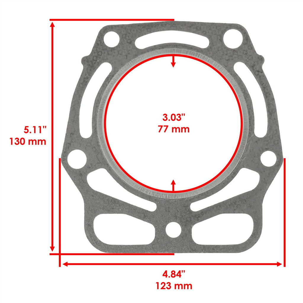 Camshaft and Gasket Kit Replacement for Kawasaki Mule 2520 (1995–2000)