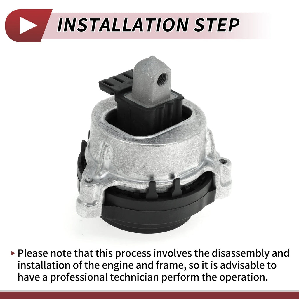 Engine Motor Mount Replacement for BMW 5 Series G38 (2017–2020 2.0T) A/MT