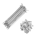 Bicycle Spokes 14G 145mm Carbon Steel Set for Mountain Bikes (36 Pack)