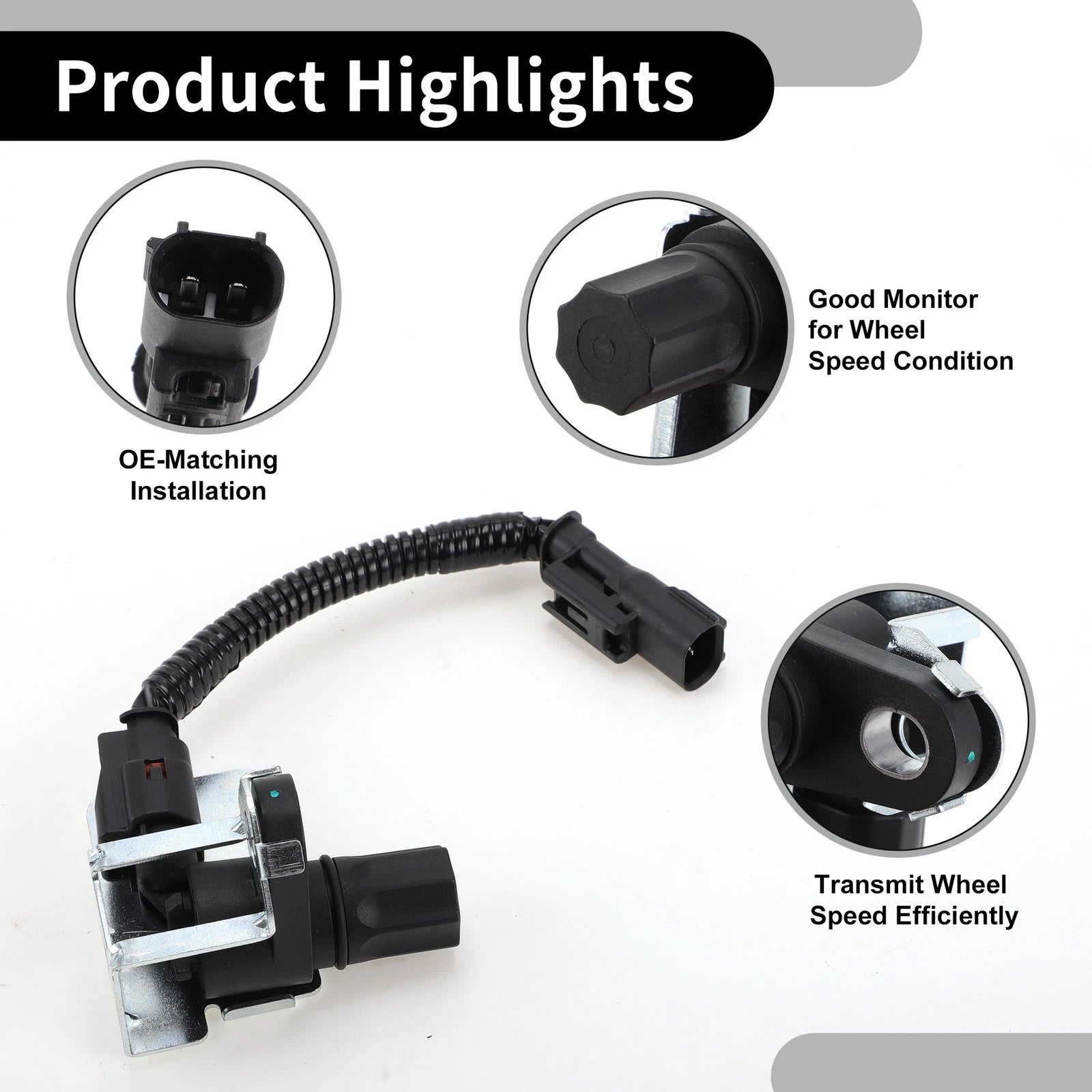 ABS Sensor No. 5014787AA for Dodge Ram 2500 Pickup (2010–2023)