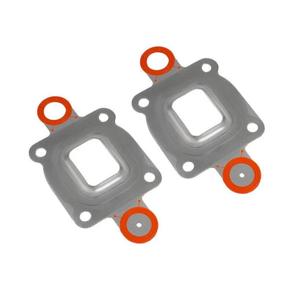 2X Exhaust Elbow Riser Gasket for MerCruiser 4.3 5.0 5.7 L (864850A02)