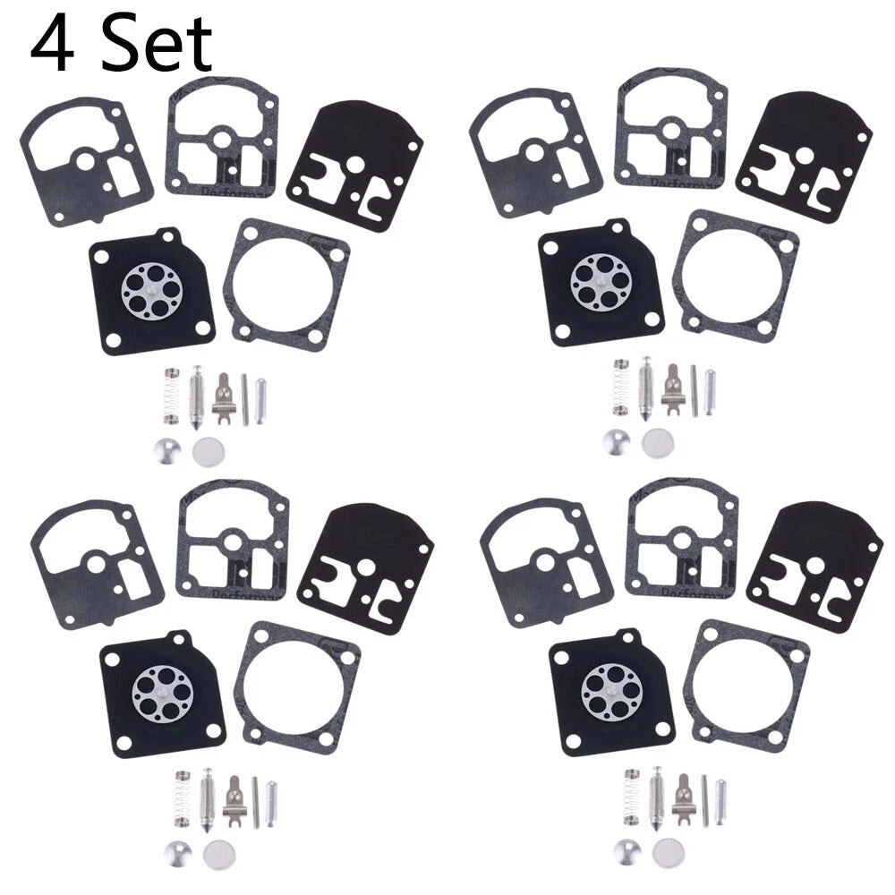 Set of 4 Carburetor Repair Kits for Echo CS280E CS280EP Zama C1S-K1D RB-7