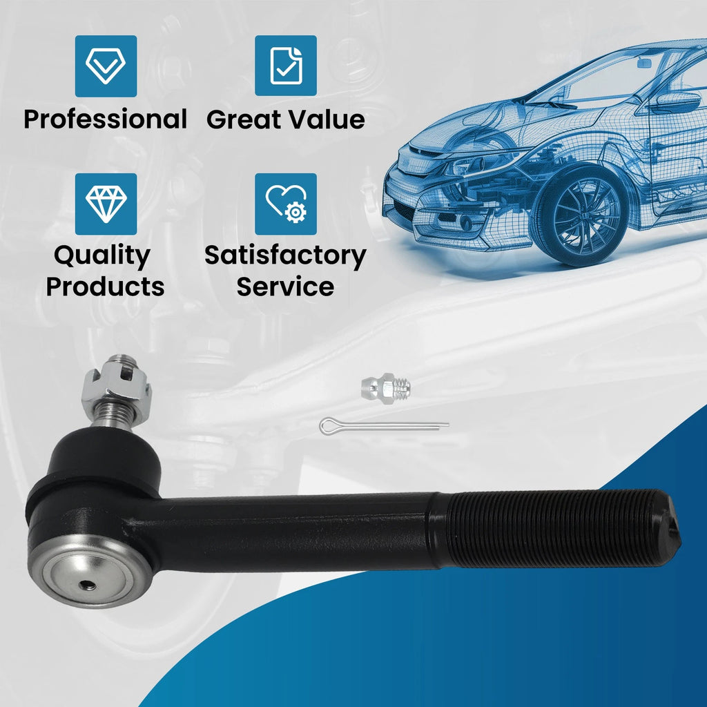 Front Inner Left Tie Rod Steering Drag Link for Ford Excursion (2000–2005) 4WD