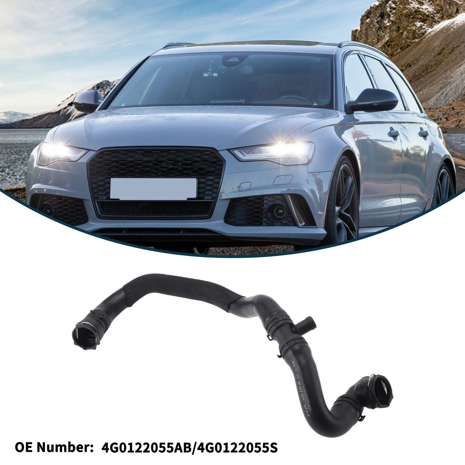 Radiator Hose Lower Replacement for Audi A6 Quattro (2016–2018)