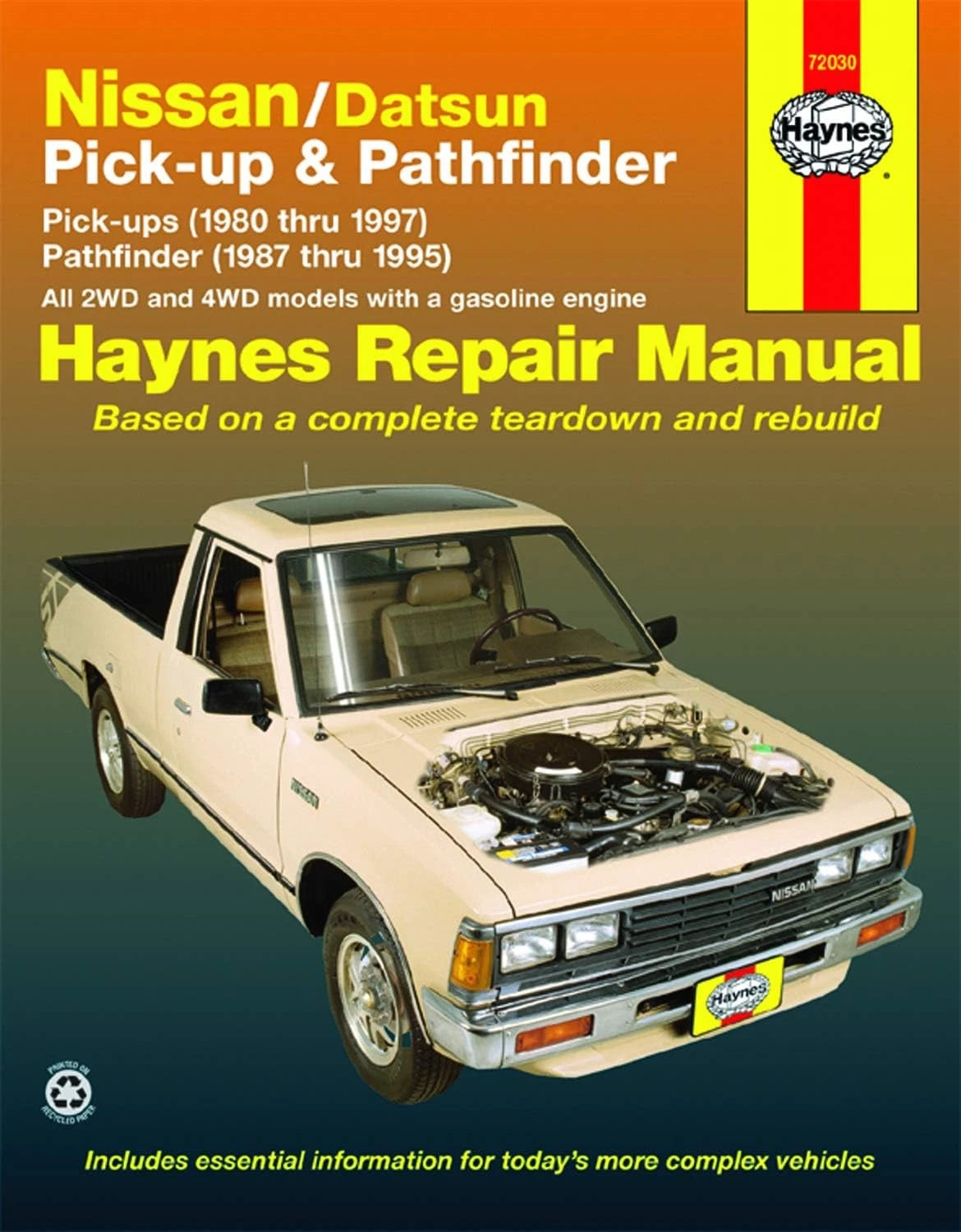Repair Manual for Nissan/Datsun Pickup & Pathfinder (1980–1997)