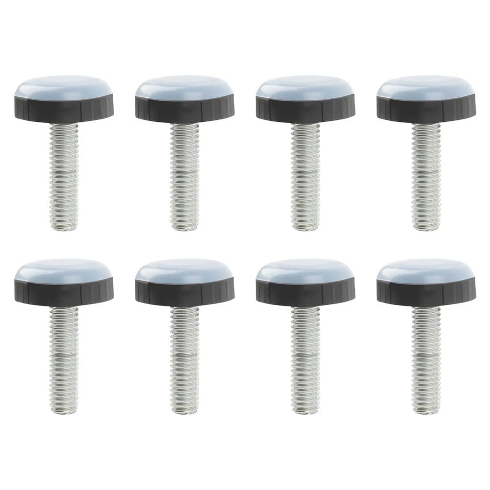 8 Pack Furniture Gliders with M6 Thread for Floor Protection
