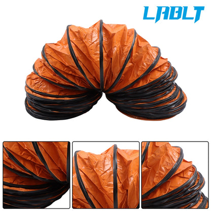 12" × 32' PVC Flexible Ducting for Ventilator Hoses (LABLT)
