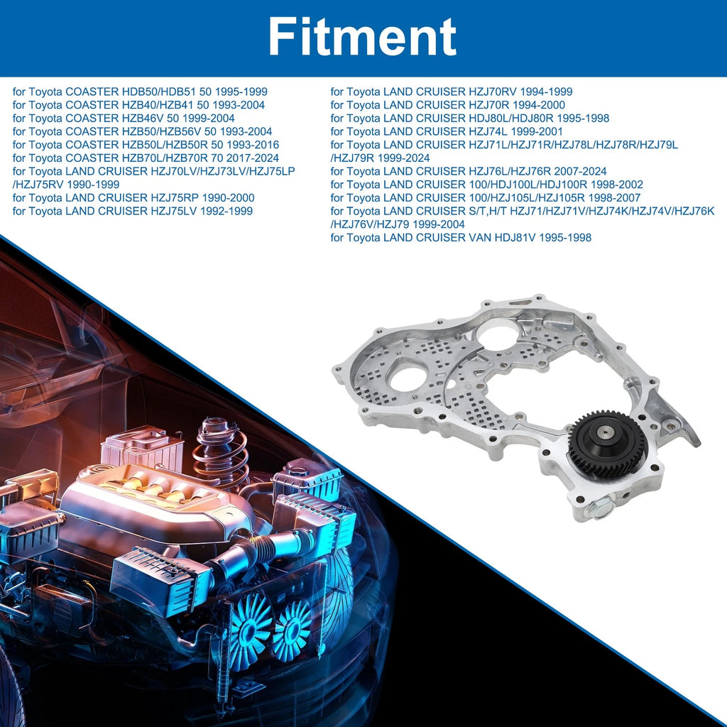 Engine Oil Pump Replacement for Toyota Coaster HDB50 HDB51 (1995–1999)
