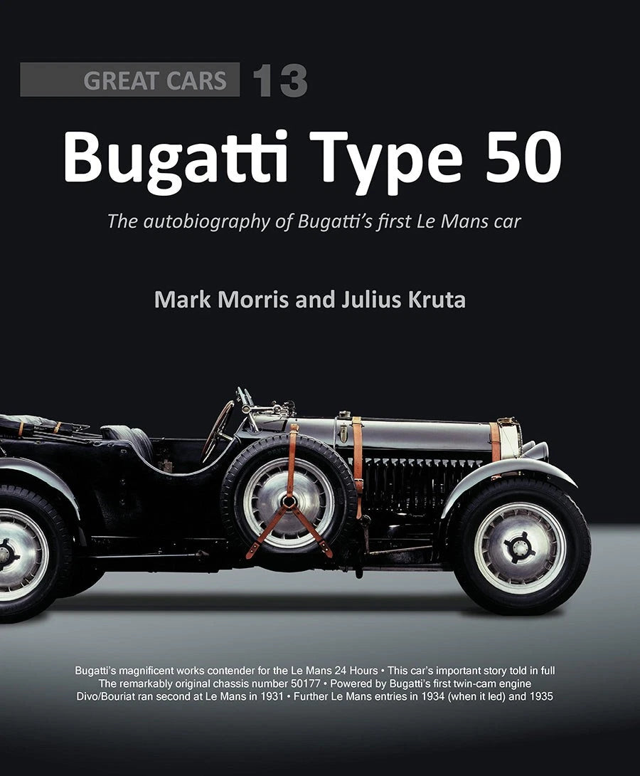 2-Book Historical Set for Bugatti Type 50 & Type 46 (Chassis 50177)