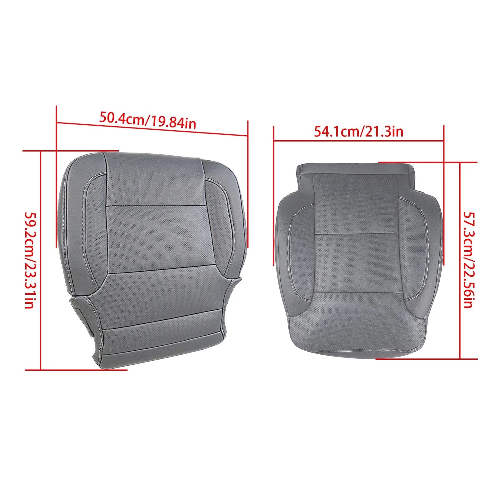 Front Seat Cover & Driver Foam Cushion for Chevy GMC (2014–2019)