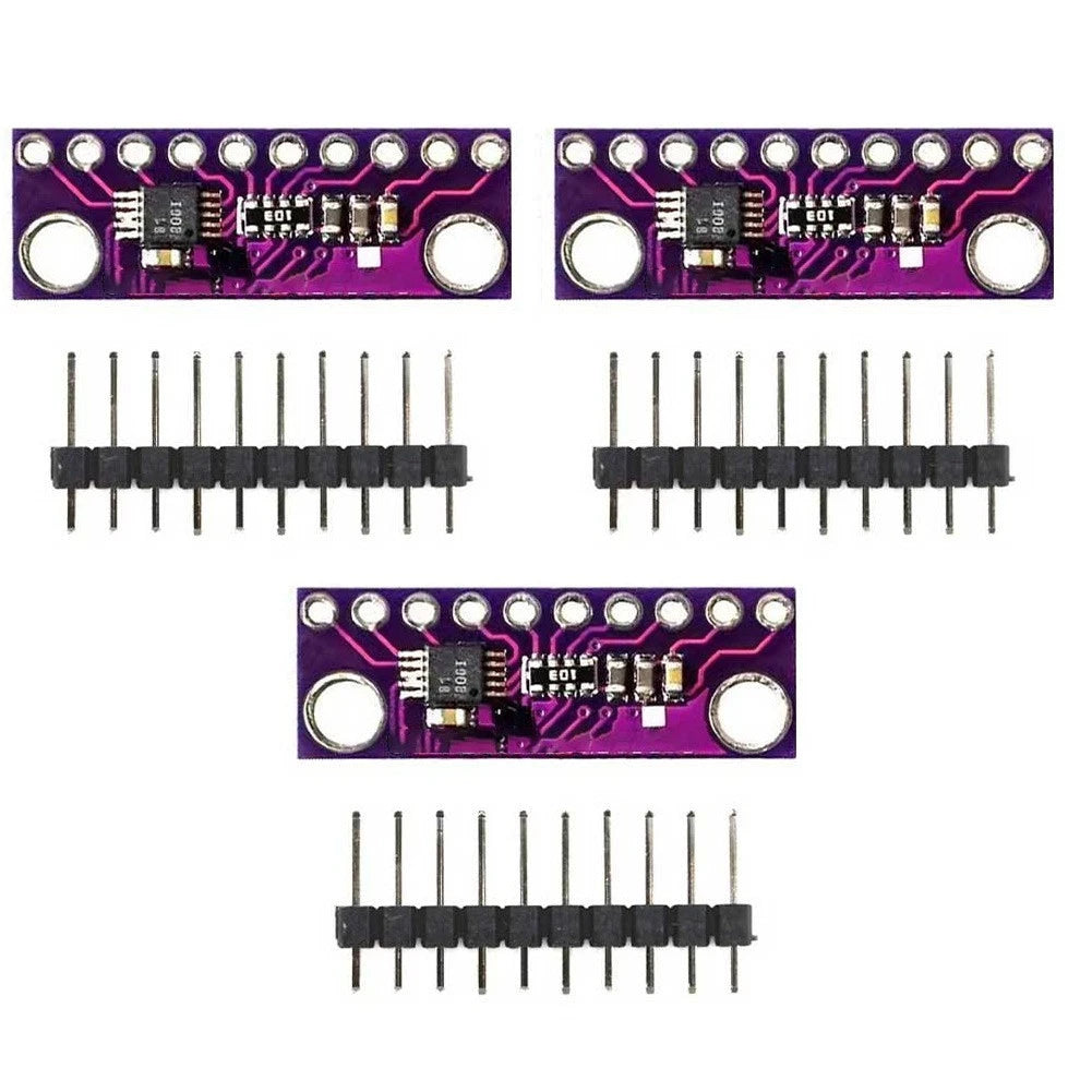 3-Pack 16-Bit ADC Converter Module with 150uA Current Draw for Portable Use