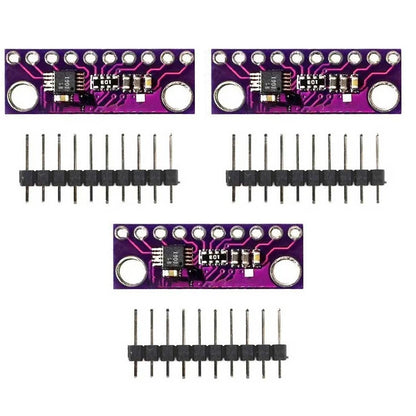 3-Pack 16-Bit ADC Converter Module with 150uA Current Draw for Portable Use