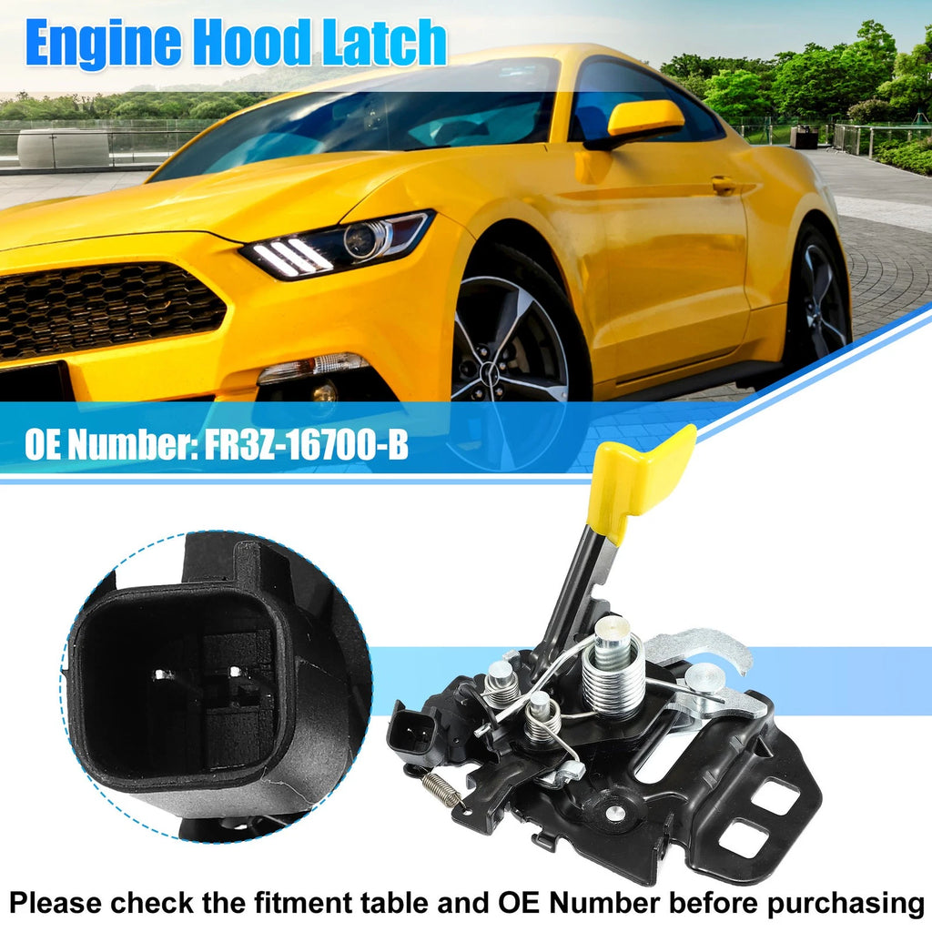 Hood Latch Lock Replacement for Ford Mustang (2015–2019)