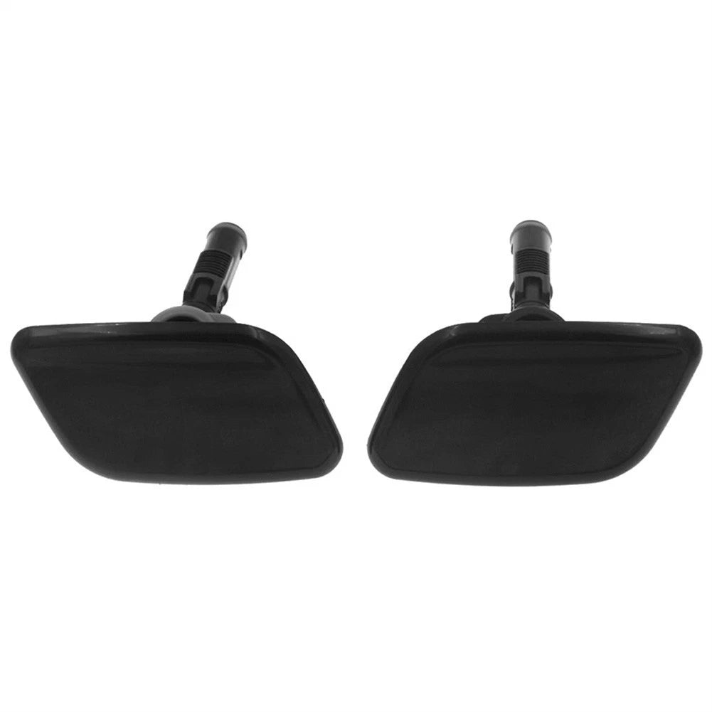 Front Headlight Washer Nozzle Cover Pair for Hyundai Sonata YF 2010 2013 Models