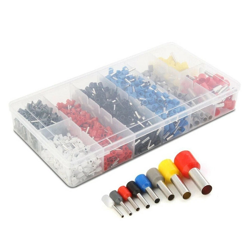 1200pcs Crimp Terminal Set for Electricians (Cold Crimp Wire Insulation)