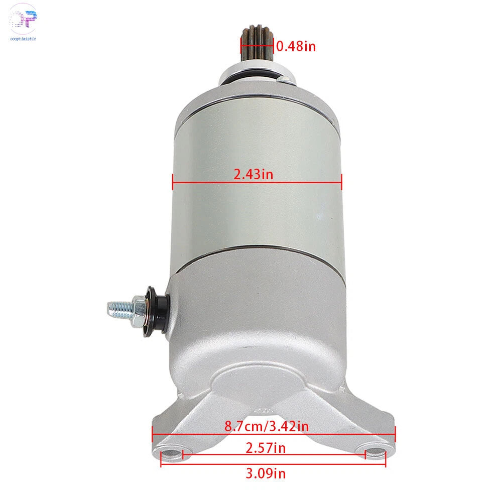 Starter for Suzuki Ozark LT-F250 Quadrunner (2002–2008)
